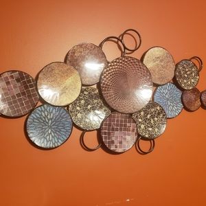 Pier 1 Faux Plate Metal Wall Art